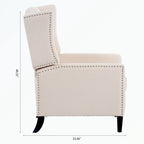 Fauteuil inclinable à oreilles manuel