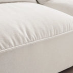 Canapé moderne VANOMi 88,6 pouces, canapé de détente pour salle de jeux ou salon - 75 po x 24 po