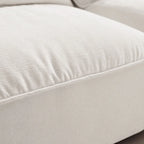 Canapé moderne VANOMi 88,6 pouces, canapé de détente pour salle de jeux ou salon - 75 po x 24 po