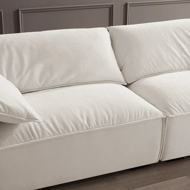 Canapé moderne VANOMi 88,6 pouces, canapé de détente pour salle de jeux ou salon - 75 po x 24 po