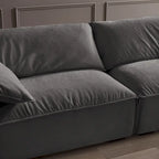 Canapé moderne VANOMi 88,6 pouces, canapé de détente pour salle de jeux ou salon - 75 po x 24 po
