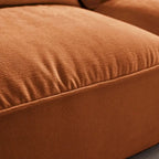 Canapé moderne VANOMi 88,6 pouces, canapé de détente pour salle de jeux ou salon - 75 po x 24 po