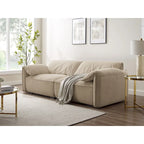 Canapé moderne VANOMi 88,6 pouces, canapé de détente pour salle de jeux ou salon - 75 po x 24 po