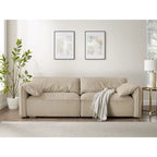 Canapé moderne VANOMi 88,6 pouces, canapé de détente pour salle de jeux ou salon - 75 po x 24 po
