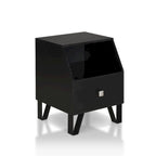 Table d'appoint contemporaine Kara de 40,6 cm (16 pouces) à une étagère par Furniture of America