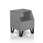 Table d'appoint contemporaine Kara de 40,6 cm (16 pouces) à une étagère par Furniture of America