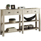 Console de 72 pouces avec 4 tiroirs