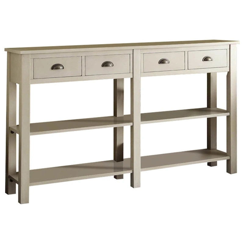 Console de 72 pouces avec 4 tiroirs