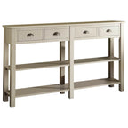 Console de 72 pouces avec 4 tiroirs
