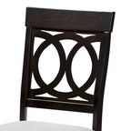 Ensemble de chaises de salle à manger modernes en tissu Copper Grove Taizz, 4 pièces