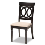 Ensemble de chaises de salle à manger modernes en tissu Copper Grove Taizz, 4 pièces