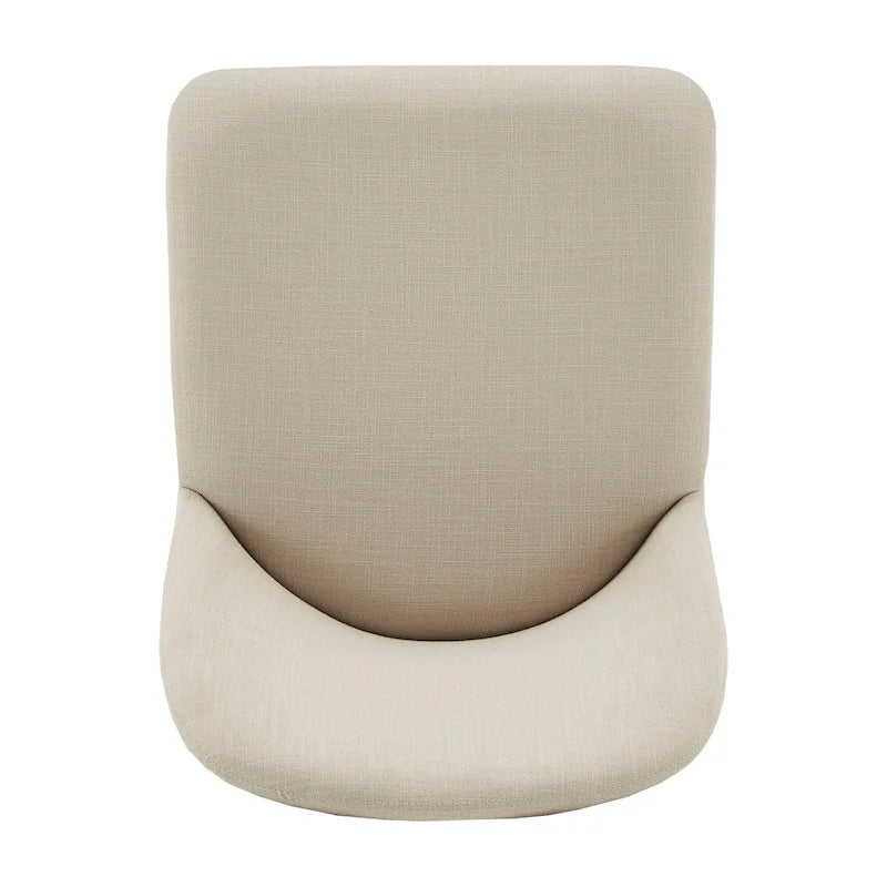 Chaises de salle à manger Cheyenne en métal doré (lot de 2) par iNSPIRE Q Modern