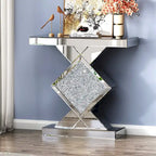Console contemporaine à miroir