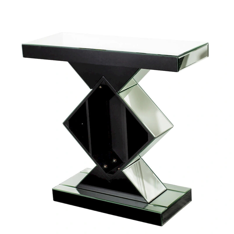 Console contemporaine à miroir