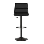 Ensemble de 2 tabourets de bar commerciaux sans accoudoirs à hauteur réglable