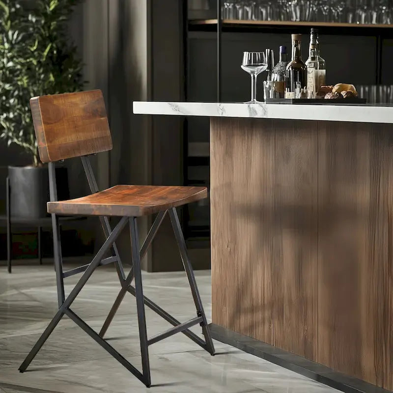 Tabouret de comptoir INK+IVY