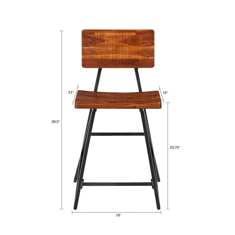 Tabouret de comptoir INK+IVY