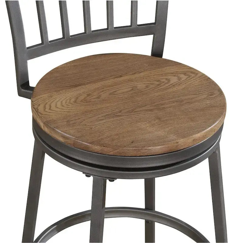 Tabouret de comptoir Copper Grove Selwood de 63,5 cm