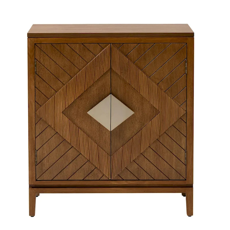 Commode de rangement COZAYH style ferme, buffet d'appoint en bois à 2 portes pour salon, couloir, chambre, salle à manger