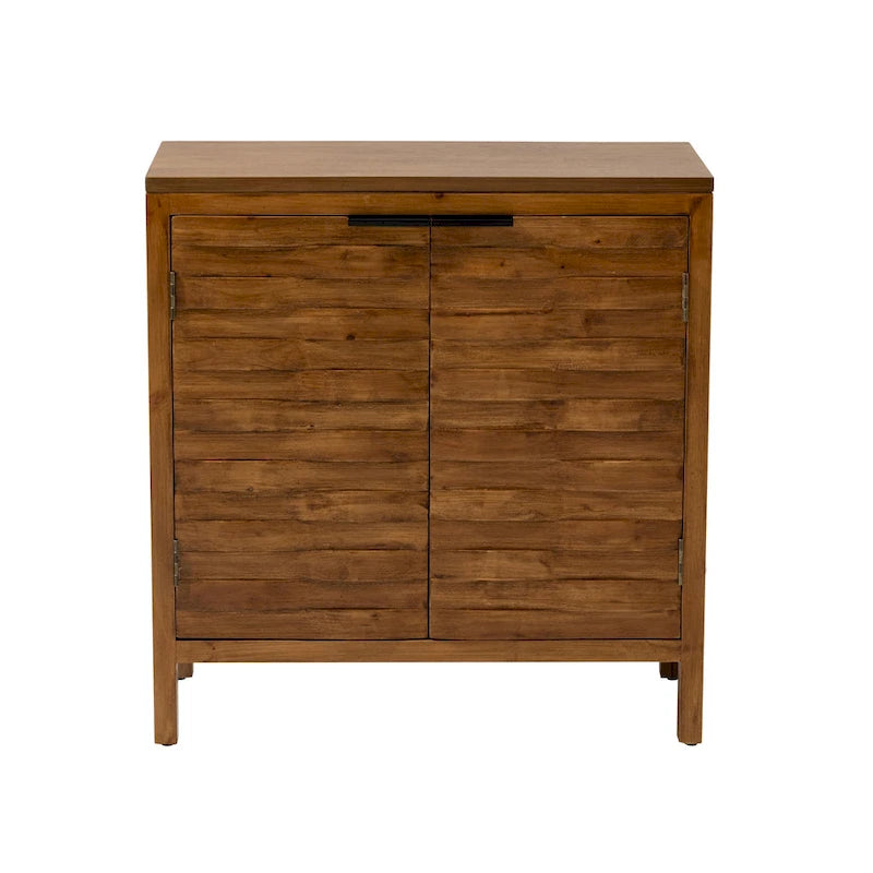 Commode de rangement COZAYH style ferme, buffet d'appoint en bois à 2 portes pour salon, couloir, chambre, salle à manger