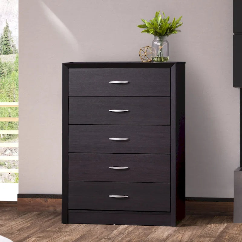 Commode haute Newport à 5 tiroirs