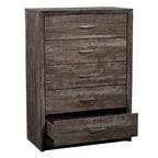 Commode haute Newport à 5 tiroirs