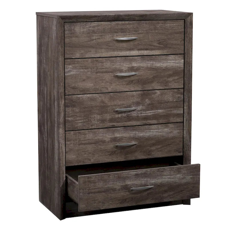 Commode haute Newport à 5 tiroirs