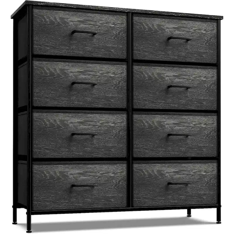 Commode à 8 tiroirs pour chambre à coucher, commode pour chambre à coucher