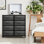 Commode à 8 tiroirs pour chambre à coucher, commode pour chambre à coucher