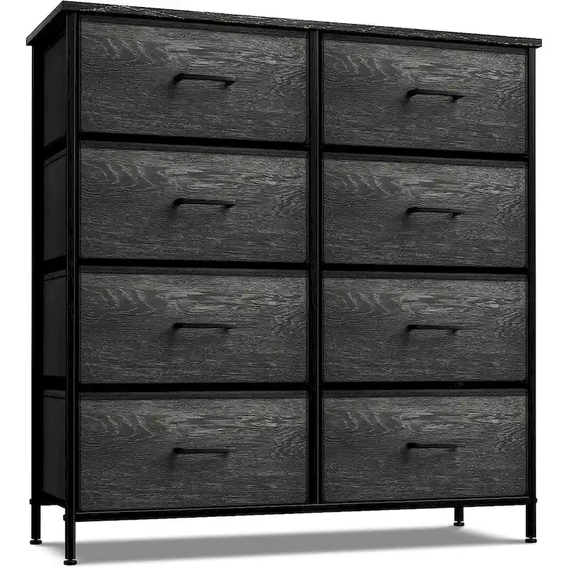 Commode à 8 tiroirs pour chambre à coucher, commode pour chambre à coucher