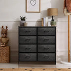 Commode à 8 tiroirs pour chambre à coucher, commode pour chambre à coucher