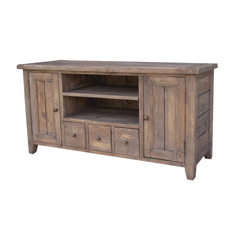 Meuble TV petit format de 47 pouces de large, marron clair