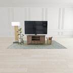 Meuble TV petit format de 47 pouces de large, marron clair