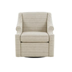 Fauteuil à bascule pivotant à 360 degrés Madison Park Benton Tan