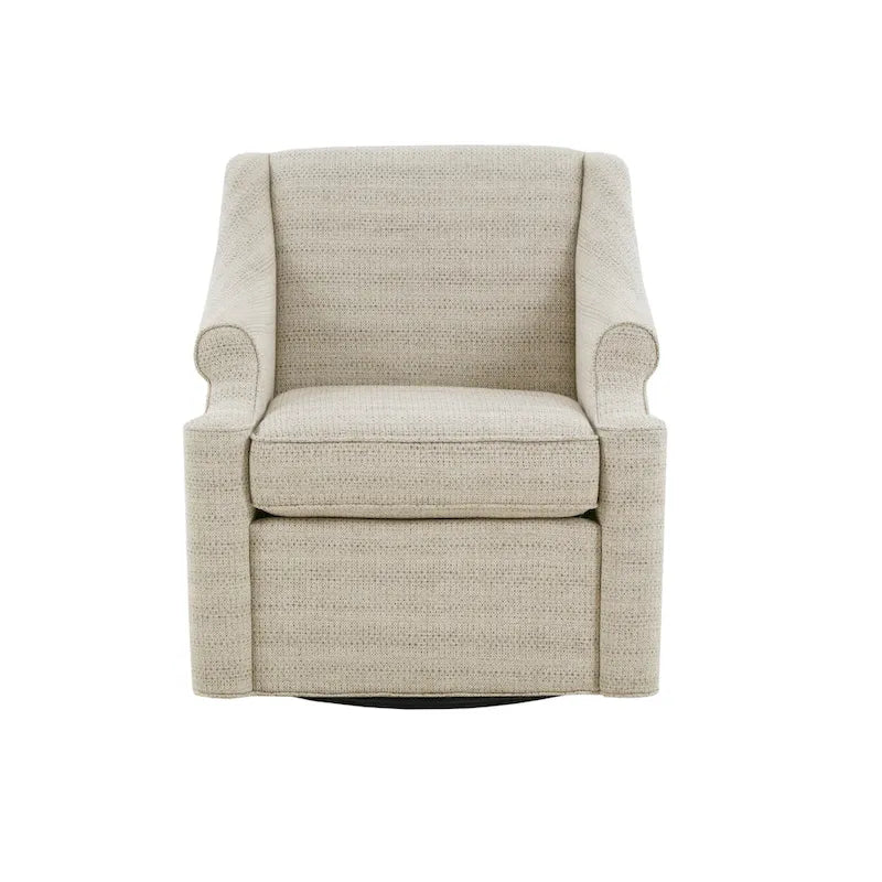 Fauteuil à bascule pivotant à 360 degrés Madison Park Benton Tan