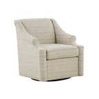 Fauteuil à bascule pivotant à 360 degrés Madison Park Benton Tan