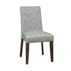 Chaise d'appoint Horizons Rustic Caramel avec effet vieilli Sawmark (lot de 2)