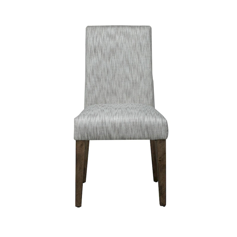 Chaise d'appoint Horizons Rustic Caramel avec effet vieilli Sawmark (lot de 2)