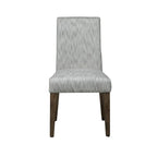 Chaise d'appoint Horizons Rustic Caramel avec effet vieilli Sawmark (lot de 2)