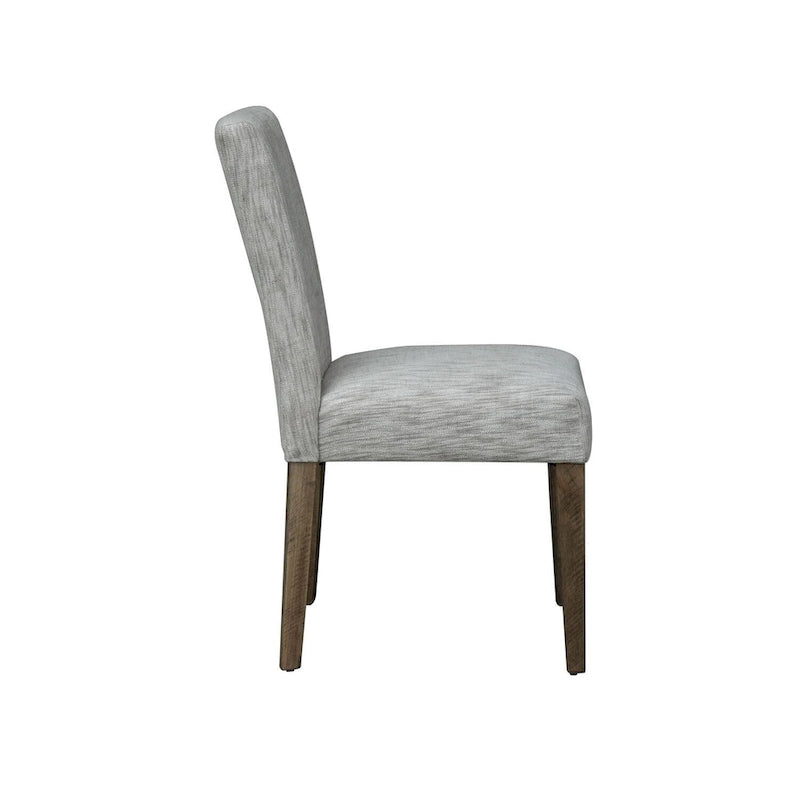 Chaise d'appoint Horizons Rustic Caramel avec effet vieilli Sawmark (lot de 2)