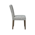 Chaise d'appoint Horizons Rustic Caramel avec effet vieilli Sawmark (lot de 2)