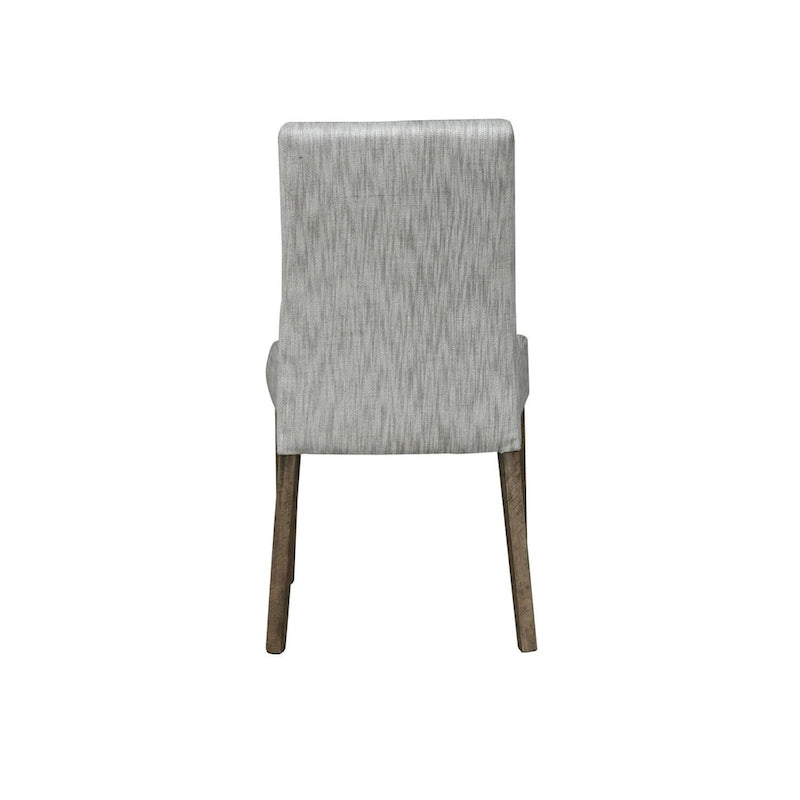 Chaise d'appoint Horizons Rustic Caramel avec effet vieilli Sawmark (lot de 2)