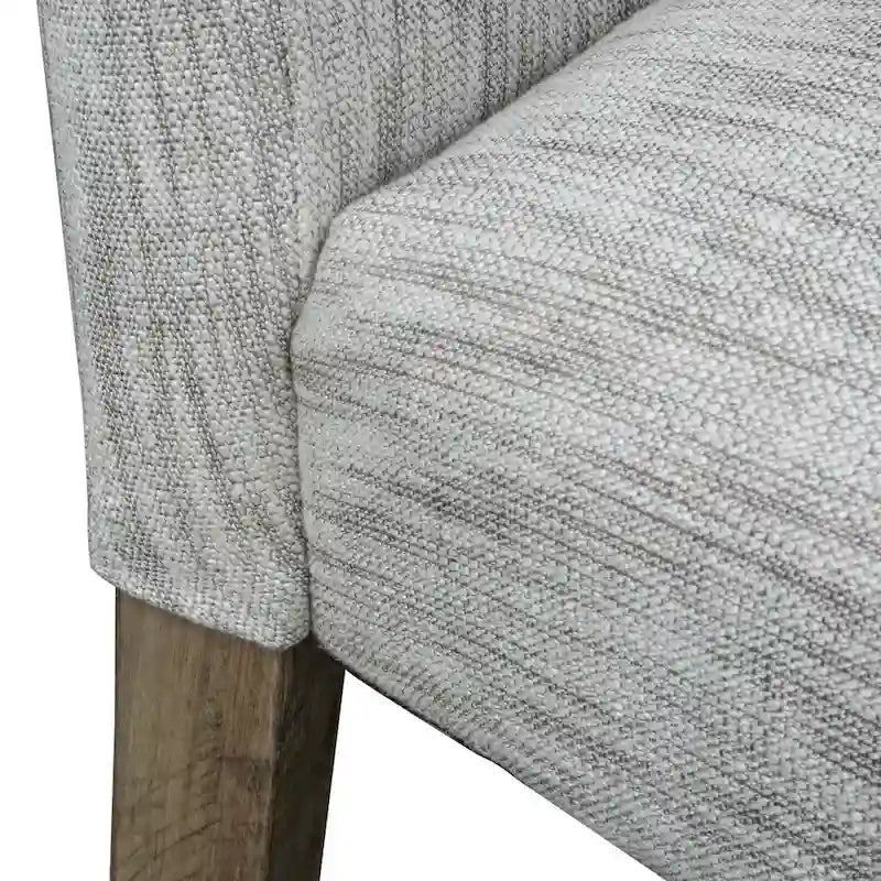 Chaise d'appoint Horizons Rustic Caramel avec effet vieilli Sawmark (lot de 2)