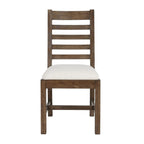 Chaises de salle à manger Quincy en bois rembourré (lot de 2) par Kosas Home