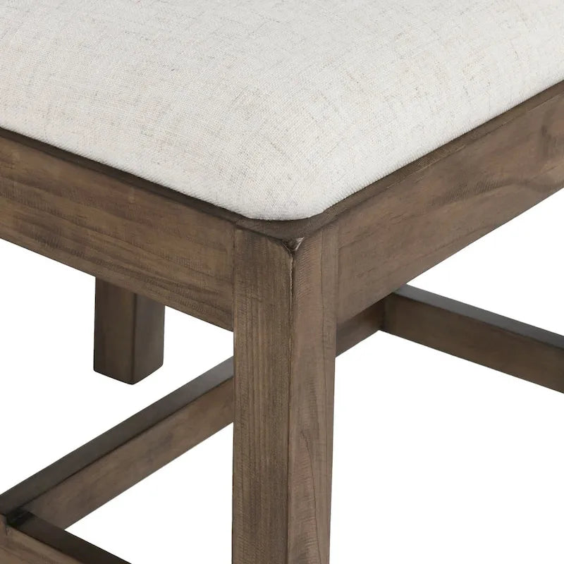 Chaises de salle à manger Quincy en bois rembourré (lot de 2) par Kosas Home