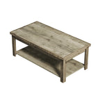 Table basse Bridgevine Home Joshua Creek de 122 cm (48 po), aucun assemblage requis, finition bois de grange