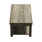Table basse Bridgevine Home Joshua Creek de 122 cm (48 po), aucun assemblage requis, finition bois de grange