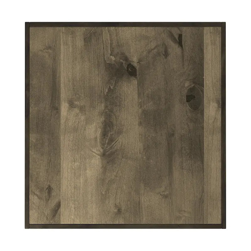 Table basse Bridgevine Home Joshua Creek de 122 cm (48 po), aucun assemblage requis, finition bois de grange