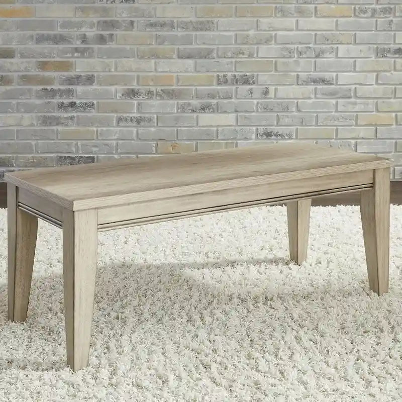 Le banc en grès de la grange grise de Sun Valley