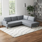 Canapé d'angle en tissu Harman Modern Living Room